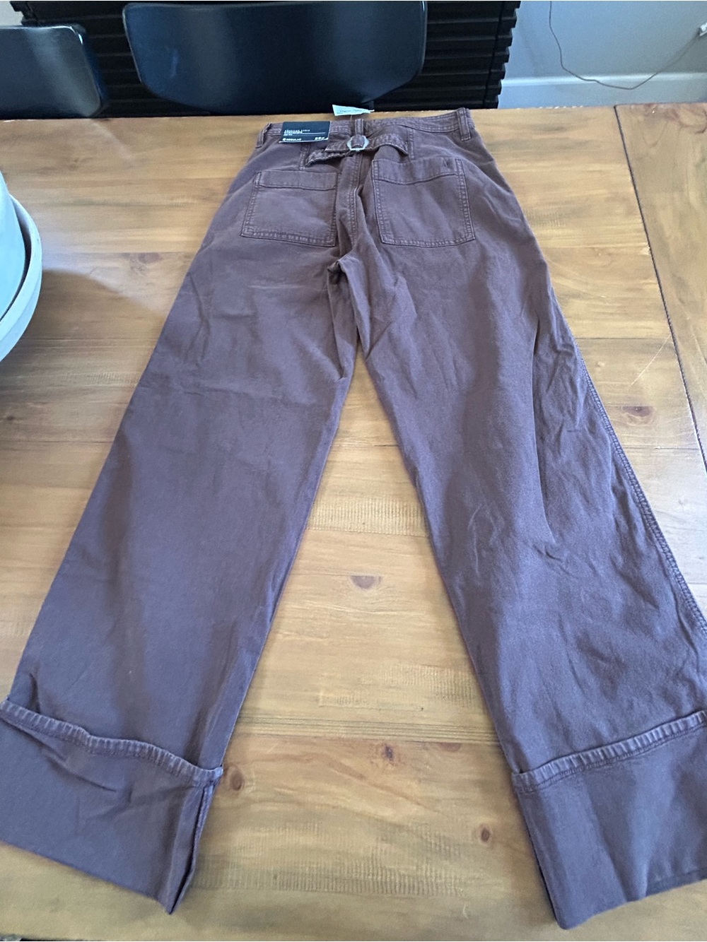 NWT AE Stretch High-Waisted Utility Stovepipe Pant - Picture 5 of 11